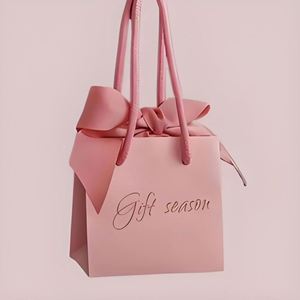 Beautiful Custom Logo Printed Art Paper <b>Bag</b> with Handle Free Design for Clothing Shipping and Gift Purpose - Product Image 1
