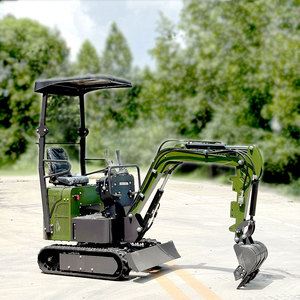 Mini-excavatrice sur chenilles Somate, moteur diesel Koop, pompe hydraulique, boîte de vitesses, forte puissance de creusement, certifiée CE, 1,2 tonne, garantie 1,5 an - Product Image 4