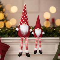 Articles les plus vendus Idées de table Gnomes en laine de grande taille Peluche Décoration de Noël Tasa De Navidad