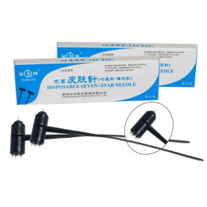 เข็มเข็มเดี่ยวเจ็ดดาวสำหรับผิวหนังที่ผ่านการฆ่าเชื้อเข็มสำหรับผิวดอกพลัม - Product Image 4