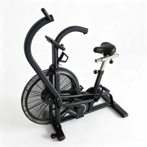 Bicicleta con ventilador resistente al viento y marco de manillar en forma de arco, equipo de ejercicio para quemar calorías y control de peso en el hogar - Product Image 1