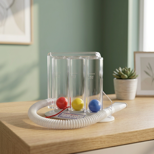Appareil d'exercice respiratoire jetable FLOCISER à trois balles, modèle A-3801, certifié CE pour la thérapie respiratoire - Product Image 4