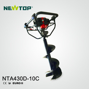 Hete Verkoop Ce Newtop Benzine 52cc Aarde Vijzel Met 6 ''8'' 10 ''Boor Krachtige Aarde Vijzel - Product Image 2
