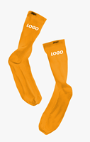 Chaussettes de course Marathon Chaussettes de sport blanches fines et respirantes Chaussettes de sport personnalisées Chaussettes de haute qualité