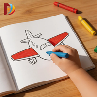 Services de conception et d'impression personnalisés pour livre de coloriage d'histoires pour enfants avec impression offset sur papier d'art et carton