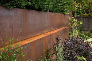 Nordic Modern Privacy Back <b>Garden</b> <b>Fence</b> Panels-Eco-Friendly Carbon Steel <b>Temporary</b> Small <b>Fences</b> for Yards Customizable Height 3D - Product Image 4
