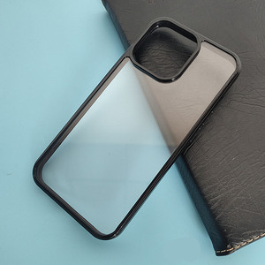 Rainure 1mm Profondeur 0.8mm Clair Souple TPU <span class=keywords><strong>Cadre</strong></span> Dur Acrylique Dos Vierge DIY Peinture Couverture de Téléphone Portable pour iPhone 16 15 14 13 12 - Product Image 1