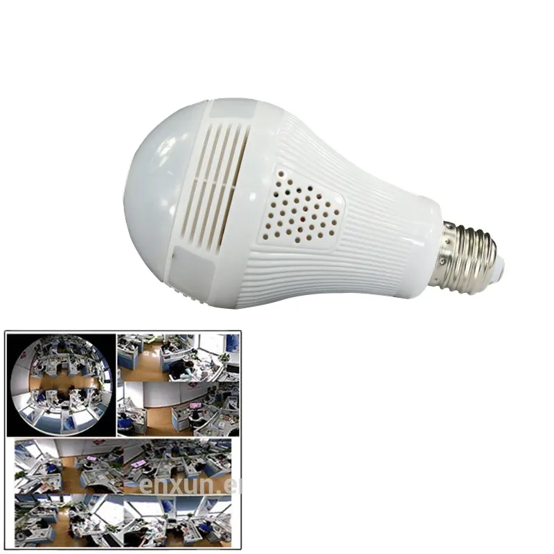 wifi light bulb 360 wifi cctv security camera for general family indoor and outdoor, courtyard, garage
