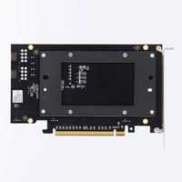 Carte adaptateur V100 SXM2 vers PCIe à bon prix pour carte graphique V100 avec carte d'extension à température contrôlée V100 16 Go et 32 Go GPU