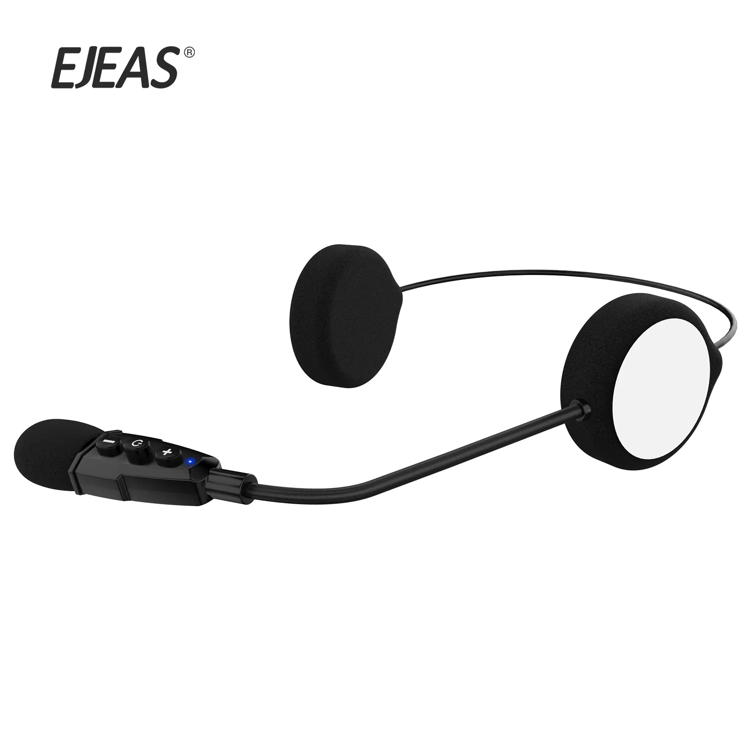 EJEAS E1+ Wireless Motorcycle Earphones Noise Cancelling Bluetooth Helmet Headset