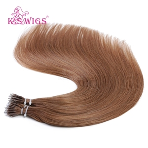 Cabello Liso Natural Virgen Remy Chino 100% al por Mayor con Anillo Nano, Cutícula Alineada, Doble Trama, Sin Caída, Color con Mechas - Product Image 2