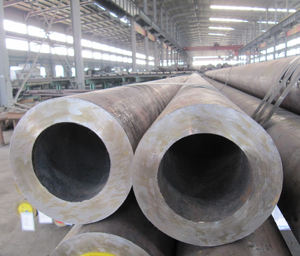 Tubería de Acero al Carbono Laminada en Caliente Sin Costuras OD12'' API 5L A106 GR. B/A53 Estándar ASTM Certificado CE Corte Personalizado - Product Image 4