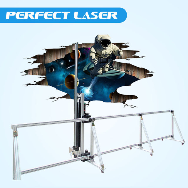 Wholesale Perfect Laser USA Senor Piezoelectric Nozzle 3D Wall Printing Machine Zeescape 3D Vertical Wall Printer Machine