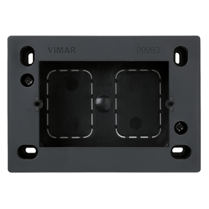 วิมาร์ กล่องติดผนัง 30x10 มม. แบบสองช่อง สำหรับสวิตช์และเต้ารับ - Product Image 1