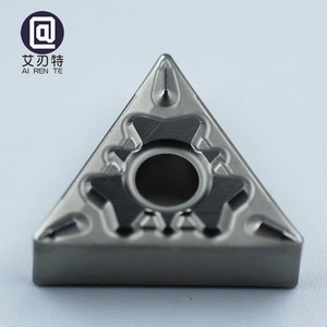 TNMG160404, hoja de torneado CNC, herramientas de corte resistentes al desgaste, revestimiento gris triangular <span class=keywords><strong>para</strong></span> torno - Product Image 4
