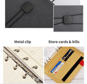 Ensemble VIP de luxe, agenda numérique électronique noir avec logo personnalisé, chargeur de <span class=keywords><strong>téléphone</strong></span>, carnet intelligent avec batterie externe et USB - Product Image 5