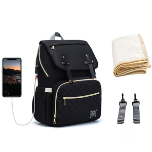 <span class=keywords><strong>Lequeen</strong></span> – <span class=keywords><strong>sac</strong></span> <span class=keywords><strong>à</strong></span> dos avec sangle de poussette et Interface USB, <span class=keywords><strong>sac</strong></span> <span class=keywords><strong>à</strong></span> <span class=keywords><strong>langer</strong></span> de maternité, nouveau pour voyage, soins pour bébé, personnalisé - Product Image 2