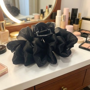 2025 New Style Silk Cloud Bubble Hair <b>Clip</b> for Elegant Updos, Shark <b>Clip</b>, Simple and Stylish Hair Accessory for Women - Product Image 3