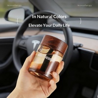 Fournisseur en gros en stock pour fabricants : Diffuseur de parfum en verre artisanal sans alcool de 150 ml avec bâtonnets en bois pour voiture, pour hommes