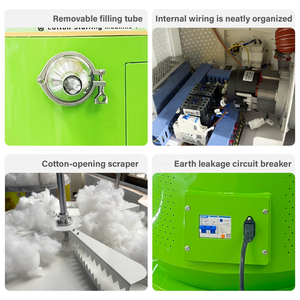 Professional Toy Filling <strong>Machine</strong> Full Factory Plush Doll Automatic Pp Cotton Children Friendly Portable Supply Motor 1.7kw - Product Image 3