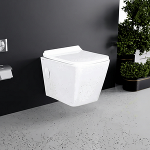 โถสุขภัณฑ์แบบแขวนผนัง Salvia พร้อม P-Trap - Product Image 1