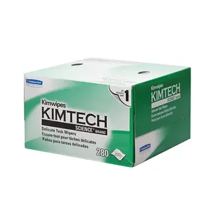 280 pçs/lote kimtech kimwipes fibra óptica/limpeza sem poeira papel de fibra 4 compradores