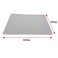 Nouveauté, set de table en silicone antidérapant, tapis de table rectangulaire, grande taille, qualité alimentaire, réutilisable, isolant thermique