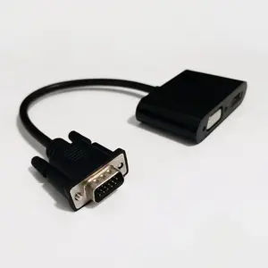 Adaptateur convertisseur de prise VGA 1080p à prise VGA HDMl