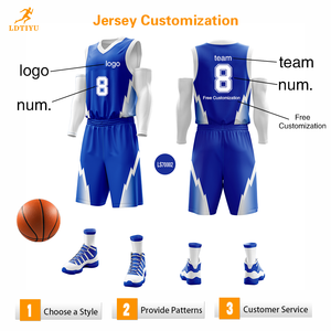 大人用トレーニング服バスケットボールジャージーカスタム通気性リバーシブルバスケットボールユニフォーム - Product Image 2