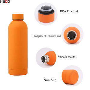 Tùy chỉnh in 350ml 500ml 750ml 1000ml đôi Tường Cách Nhiệt nhiệt chai cao su mềm sơn nước bằng thép không gỉ chai - Product Image 4