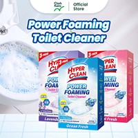 Poudre nettoyante pour toilettes en mousse jetable en gros, forme de poudre, pour la décontamination et la désodorisation des taches d'urine