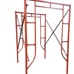 定制重型镀锌门框脚手架穿行梯H脚手架建筑用框架脚手架