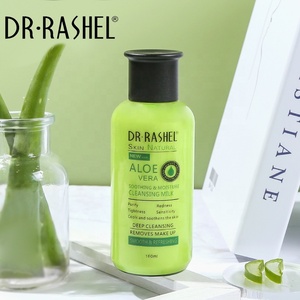 DR RASHEL Nettoyage en profondeur Hydratant Apaisant Lissant Rafraîchissant <span class=keywords><strong>Lait</strong></span> nettoyant <span class=keywords><strong>naturel</strong></span> à l'aloe vera 160ml - Product Image 2