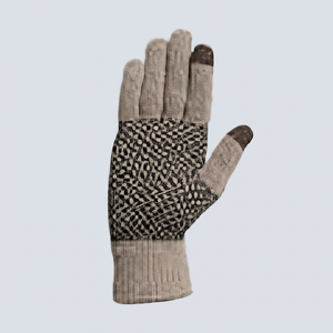 Guantes Térmicos de Algodón/Poliéster/Spandex, Largos hasta la Muñeca, Compatibles con Pantalla Táctil, Detección de Agujas, Ecológicos, Lisos, Deportivos, para Ciclismo - Product Image 1