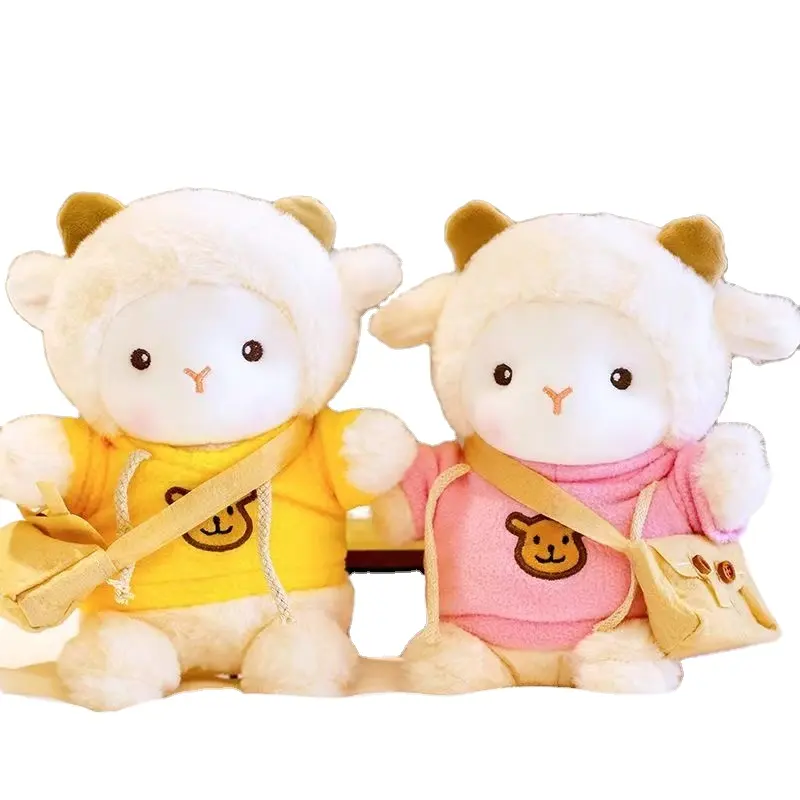 Wholesale Cute Stuffed Soft Plush Sheep Toys Kids Pillow Sheep Plush Toy