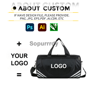 Bolsa de Gimnasio con Logotipo Personalizado, Resistente al Agua, Unisex, Bolsa Deportiva, Mochila de Fitness con Correa Convertible, Bolsa de Entrenamiento - Product Image 3