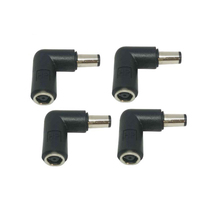 Adaptateur de connecteur jack DC femelle/mâle 5,5 x 2,1 mm, 2,5 mm, 6,5 mm, 3,5 mm pour ordinateur portable