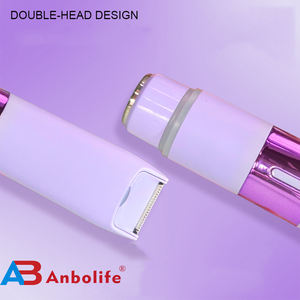 Anbolife <span class=keywords><strong>Rasoir</strong></span> électrique à double tête Lady Underarm Épilateur pour tout le corps <span class=keywords><strong>Rasoir</strong></span> pour pièces intimes privées <span class=keywords><strong>Rasoir</strong></span> à raser - Product Image 1