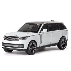 Alloy Diecast 1:32 <strong>Range</strong> <strong>Rover</strong> SV Model Sound &amp; Light Pullback Features Open Metal Car Display Collection <strong>Toy</strong> - Product Image 1
