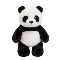 Nouvelle conception de peluche panda personnalisée, jouet en peluche animal miniature populaire, adorable peluche panda personnalisée