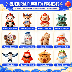 Jouets en peluche personnalisés en gros OEM ODM, poupées mascottes animales, porte-clés, coussins pour cadeaux de marques, commandes en gros - Product Image 4
