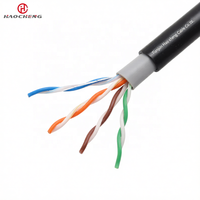 Câble réseau Cat5e 24AWG 1000FT UTP 5e 4 paires, câble Ethernet pour ordinateur et internet Cat5e