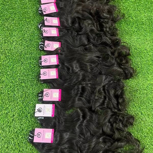 Extensions de cheveux naturels bouclés de 22 pouces, tissage machine, collection de la meilleure qualité en gros - Product Image 1