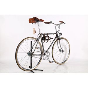 Bicicleta de Carretera Deseo 700c con Cuadro de Acero Cromado, Estilo Clásico, con Soporte y Asiento Ajustable - Product Image 2
