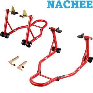 Support de <span class=keywords><strong>moto</strong></span> 850 lb, combo avant et <span class=keywords><strong>arrière</strong></span>, support de paddock universel avec bobines de bascule U+L pour Yamaha Suzuki - Product Image 1