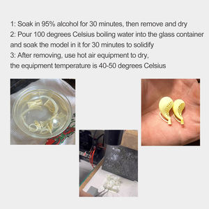 Resina Fundible ANTINSKY W80, 80% de Contenido de Cera, 100% de Pureza, Acabado de Superficie Liso y Nítido, Material para Impresión 3D - Product Image 5