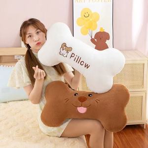 Nuovo peluche a forma di orso simpatico cuscino per bambola a maglia per alleviare lo Stress in vita lavata accessori per auto per l'esportazione - Product Image 2
