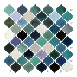 Pegar en azulejos Backsplash <span class=keywords><strong>Cocina</strong></span> Splashback Azulejos Pegar en azulejos <span class=keywords><strong>adhesivos</strong></span> 30,5x30,5mm - Product Image 1