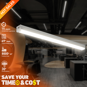 DLC 5000 Lumen 100V-277V 2Ft 4Ft 25W 60W <span class=keywords><strong>T5</strong></span> Led Tích Hợp Đôi Batten Lịch Thi Đấu Ống Ánh <span class=keywords><strong>S</strong></span>áng Cho Cửa Hàng <span class=keywords><strong>S</strong></span>ân Vận Động Nhà Để Xe Kho - Product Image 1