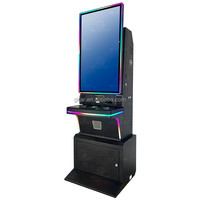 Kabinet Game Multi Skill Layar Vertikal 43-inci Nilai Kompetitif, Lampu LED, Konstruksi Logam Plastik, Sistem Koin Masuk/Keluar